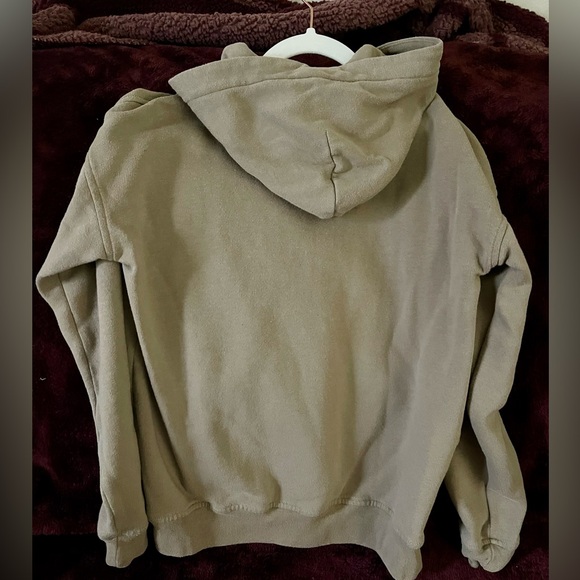 Abercrombie Kids Beige Hoodie Sweatshirt - Picture 3 of 3